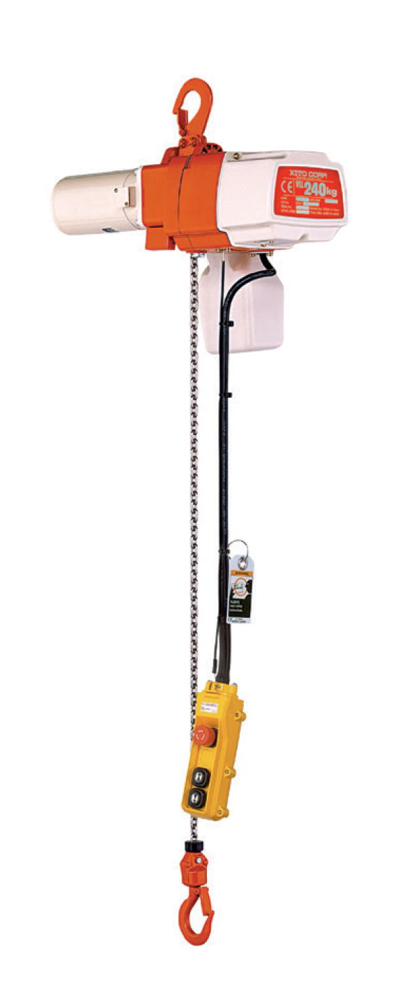 גלגלת הרמה חשמלית חד פאזית מסדרת ED