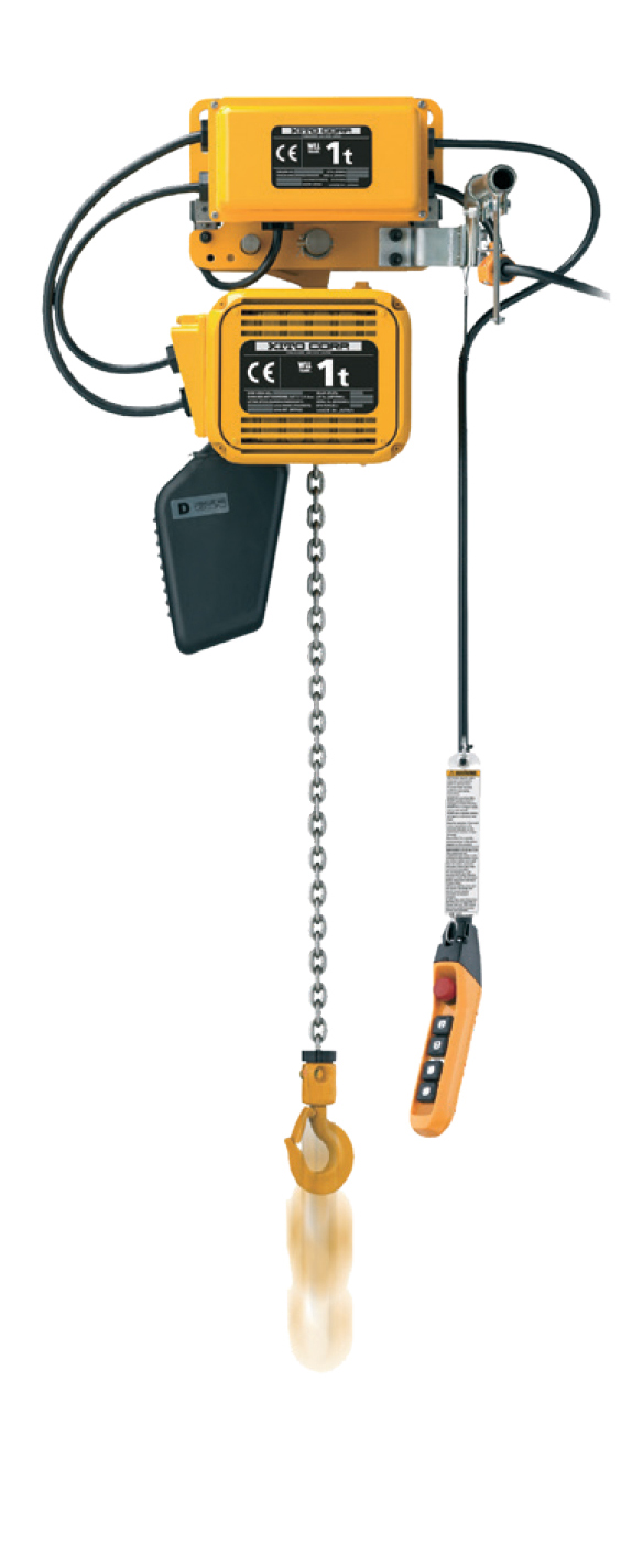 גלגלת הרמה חשמלית עם תוכנית עצירה מסדרת ER2